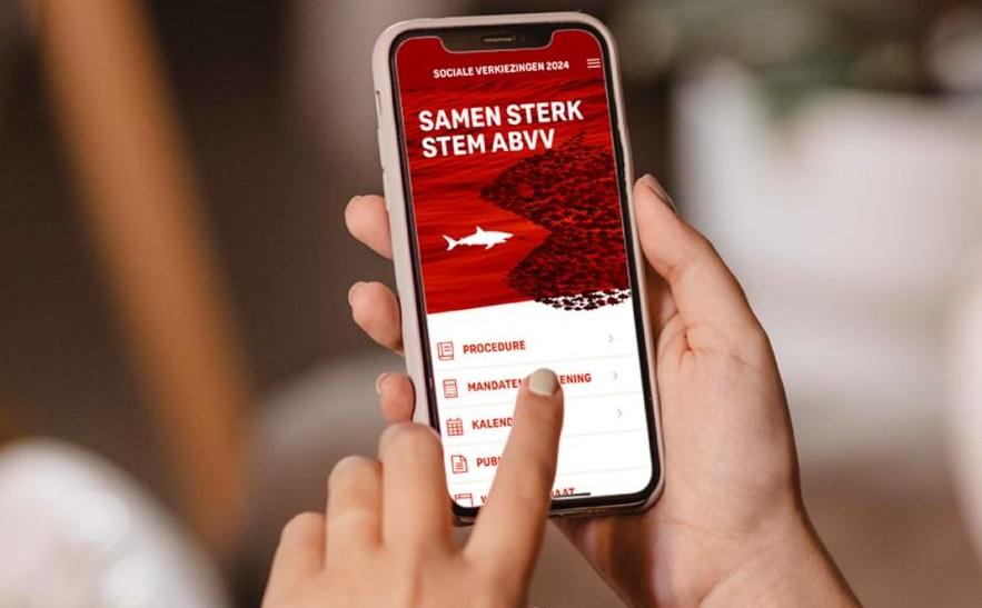 App sociale verkiezingen